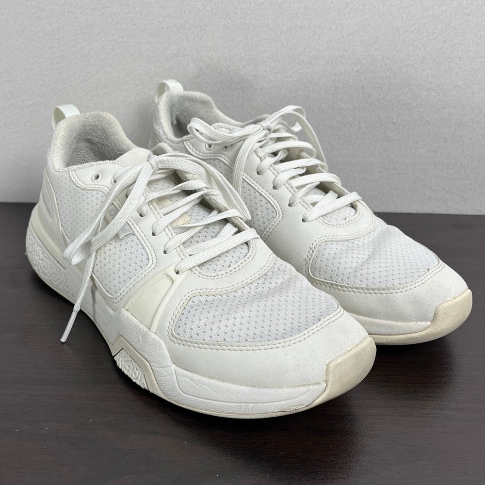 OluKai Anau White Bone Women 10 Athletic Sneakers Pickleball Low‎ Top Shoes